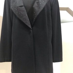 St. John Black Evening Blazer